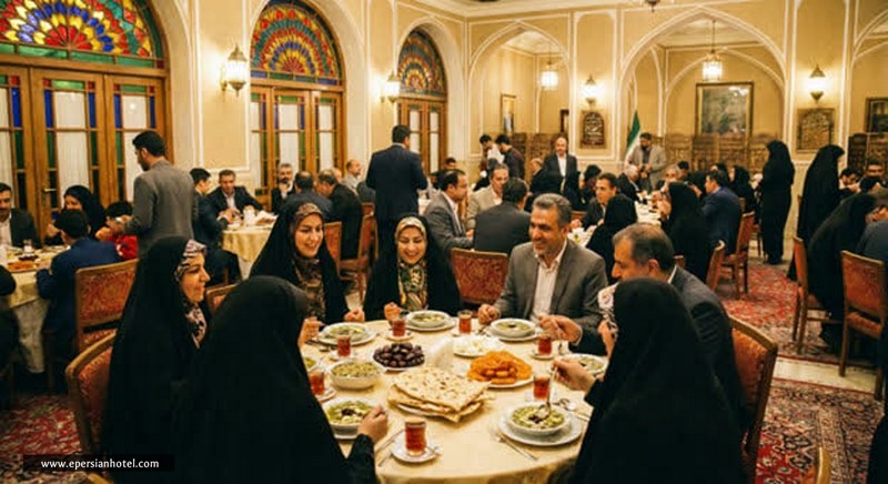 سحری و افطاری در هتل های مشهد